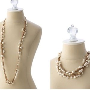 Stella & Dot Gabrielle Pearl Necklace for holidays